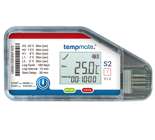 Single Use Temperature Dataloggers